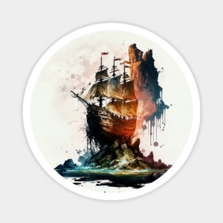 Pirate Ship - the goonies Magnet